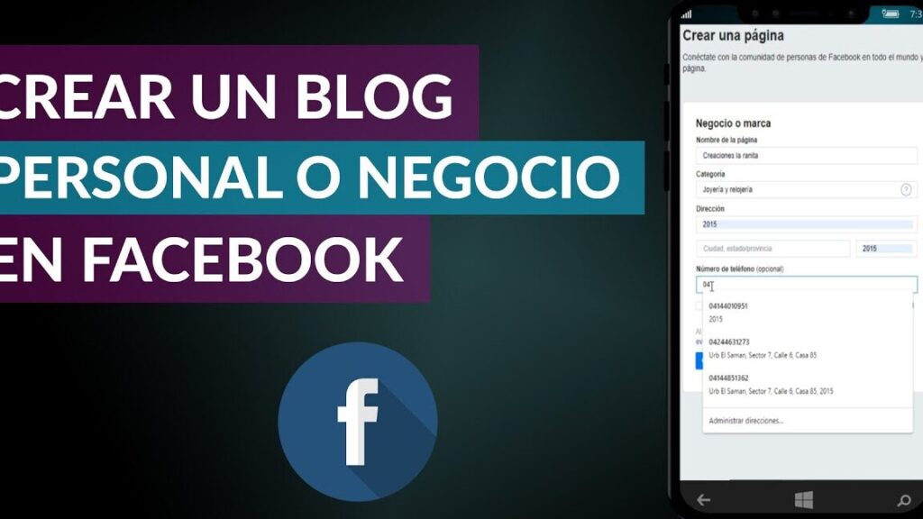 Cómo crear un blog personal o negocio en Facebook gratis Paso a paso 1 como crear un blog personal o negocio en facebook gratis paso a paso