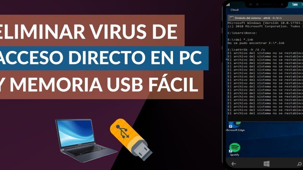 Cómo eliminar virus de acceso directo en PC y memorias USB - Fácil y rápido 1 como eliminar virus de acceso directo en pc y memorias usb facil y rapido 1