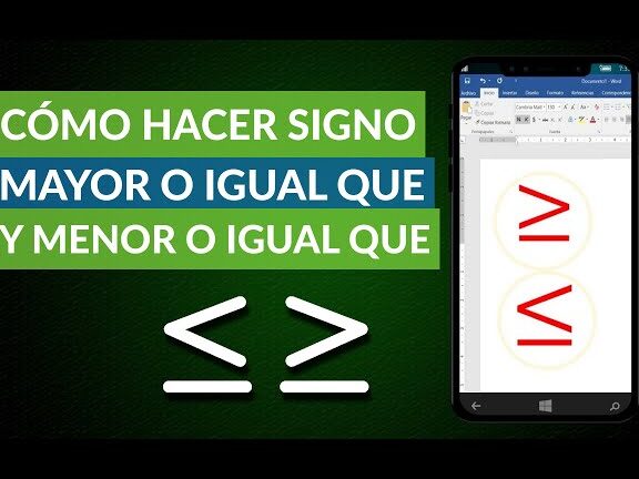 ¿Cómo poner el signo mayor o igual ≤ o menor o igual en el teclado? - Windows, Mac y Linux 1 como poner el signo mayor o igual e289a4 o menor o igual en el teclado windows mac y