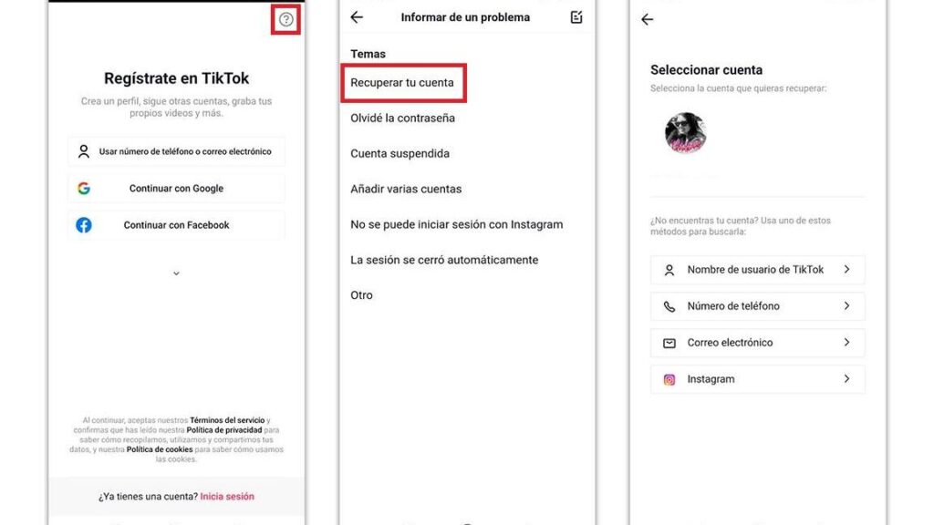 ¿Cómo recuperar mi cuenta de Tik Tok sin problema? 1 como recuperar mi cuenta de tik tok sin problema