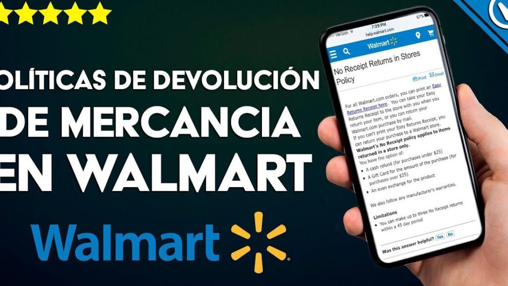 ¿Cuáles son las politicas de devolución de mercancía en Walmart? - Toda la información 1 cuales son las politicas de devolucion de mercancia en walmart toda la informacion