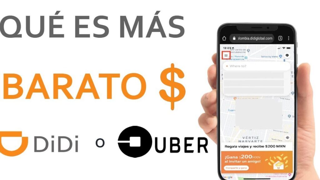 ¿Qué es más barato Uber o DiDi? - Sal de dudas 1 que es mas barato uber o didi sal de dudas